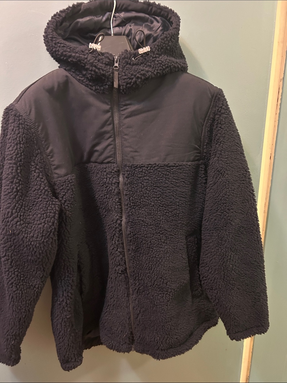 H&M Men’s Sherpa Hooded Puffer Jacket BRAND NEW with TAG